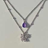 プリンセスバタフライネックレス / Princess butterfly necklace