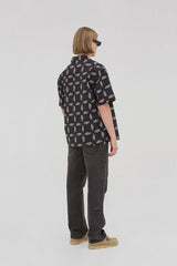 FLIP Pattern Shirt_Black (6699090247798)