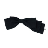 UNBALANCE BIG  RIBBON HAIRPIN _ BLACK