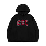  CEC ARCH LOGO HOODIE(BLACK)