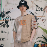 HUK MIX STRIPE T-SHIRT [2 COLOR]