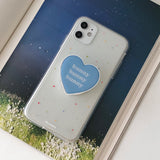 スパークルジェリーケース (アイフォンケース) / Sparkle jelly case (iphone case)