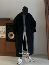 Nus. Lisk Black Mac Coat(가을)