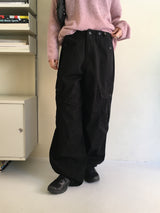 Yells Balloon Maxi Cotton Cargo Pants