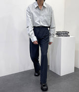 ピンタック ワイド スラックス / SK Pintuck Wide Slacks (3 colors)