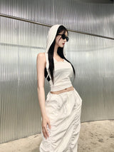ライジングシャーリングスリットロングスカート / 931. Rising shirring slit long sk (2color)