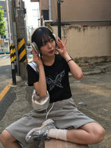 フリーダムバミューダスウェットパンツ