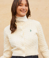 クロップニットカーディガン/RCH crop knit cardigan ivory