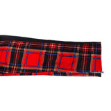 TZ PLAID TRACK PANTS - RED (6635088904310)
