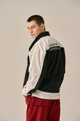 COLOR TONING PRINT RIDER JACKET