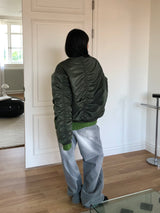 キャニスグレーデニムパンツ