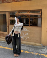マフラーボタンニットセット