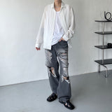 クロシェットシャツ / EV Crochet Shirt (2 colors)