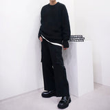 SIウォーマーラウンドニット/SI WARMER Round Knitwear (2 colors)