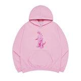DIN2LS CREATURE HOODIE (PINK)