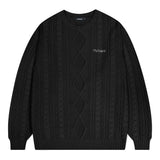 FISHERMAN KNIT SWEATER