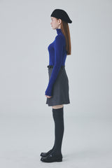 ウールシルクウォーマーTシャツ / Wool Silk Warmer T-Shirt [Blue]