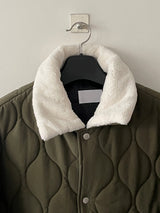 Shearing revers collar jumper 