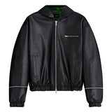 レザーウィンドブロック / Leather Wind Block (Black)