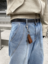 No.0043 leather key ring