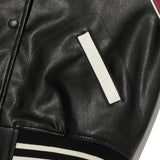 ドゥードゥルチェリースタジアムクロップジャンパー ／DOODLE CHERRY STADIUM CROP JUMPER [BLACK]