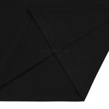 ファジーラビットショートスリーブTシャツ BLACK