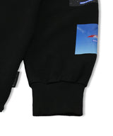 スペースグラフィック_セーターシャツ/ Space_Graphic Sweatshirt BLACK (6613184708726)