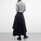 Frenky Unbalanced Skirt Pants
