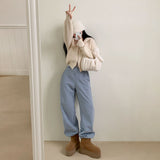 ナッピングエンブロイダリー2WAYジョガーパンツ / [Bellied made] napping embroidery two-way jogger pants