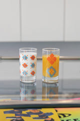 ARGYLE PATTERN GLASS (6660035870838)