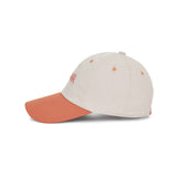 Scribble Two Tone 5panel Cap Beige/Orange