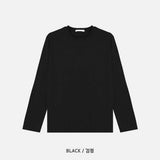 Perfect Semi Overfit Cotton Long Sleeve T Shirt (10color)