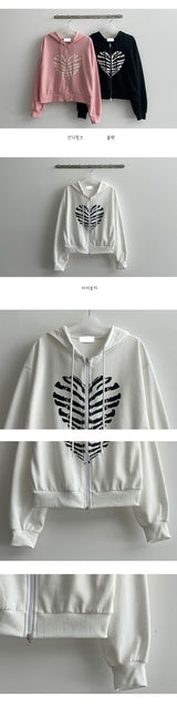 ゴールハートトゥウェイフードジップアップ/Goals Heart to Way Hooded Zip-Up