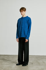 division mohair & soild knit blue (6615479517302)