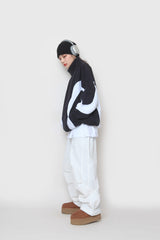 ウェーブカラーリングジップアップ / Wave Coloring Zip-Up