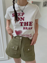 ヘビーハートTシャツ/Heavy Heart T-shirt (2color)