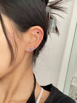 [5 set] ブラックキッチュピアスセット