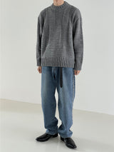 Cube embossed knit 