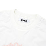 チェリーアーチロゴウーブンピストトップ／CHERRY ARCH LOGO WOVEN PISTE TOP [WHITE]
