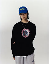 フレイムロゴキャップ/FLAME LOGO CAP BLUE(CV2CFUAB24A)