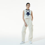 IVORY NEW REGULAR CARGO PANTS