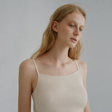アンナ リブ スリーブレス / Anna ribbed sleeveless
