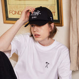 Palm Tree Logo Mesh Cap Black