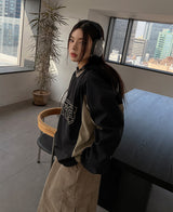 (UNISEX) 起毛VネックフォースMTM