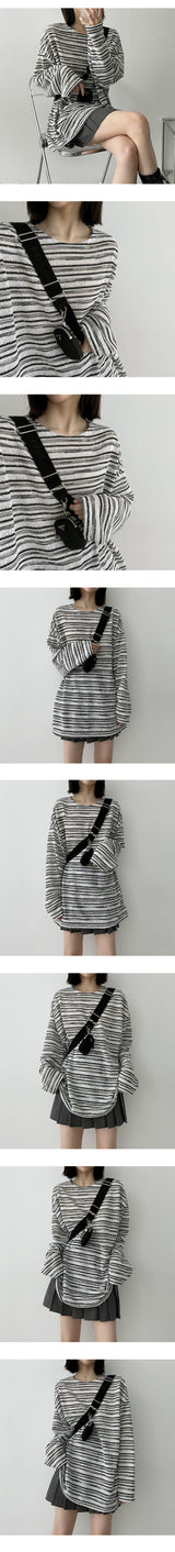 ウートミックスユニットプライスラウンドニットTシャツ / Wootmix unit price round knit T-shirt