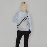 HYBRID MESSENGER BAG (SILVER)