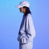 ARCH PRINTING PAINTING SWEAT SHIRT-WHITE MELANGE