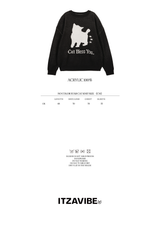 NO COLOR STAR CAT KNIT - BLACK