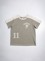 チーム S/S Tシャツ / TEAM S/S TSHIRTS-ASHED KHAKI