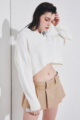OUT POCKET MINI SKIRT (6691805626486)